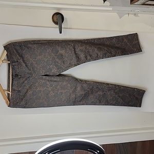 INC Denim Floral Design‎ Jeans size 10